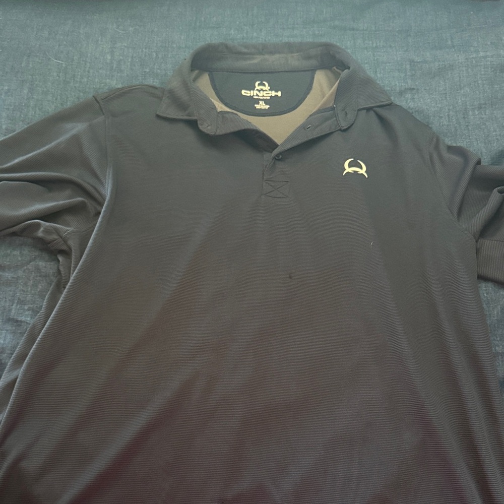 Cinch Men's Dark Polo Shirt